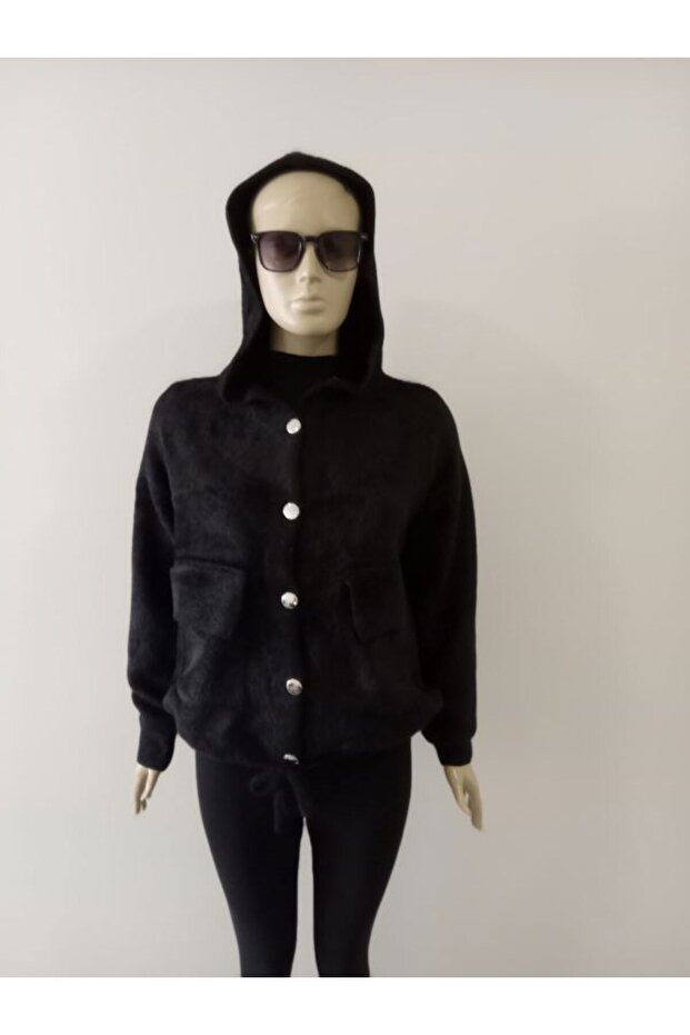 Kadın Kapüşonlu Ceket - 8