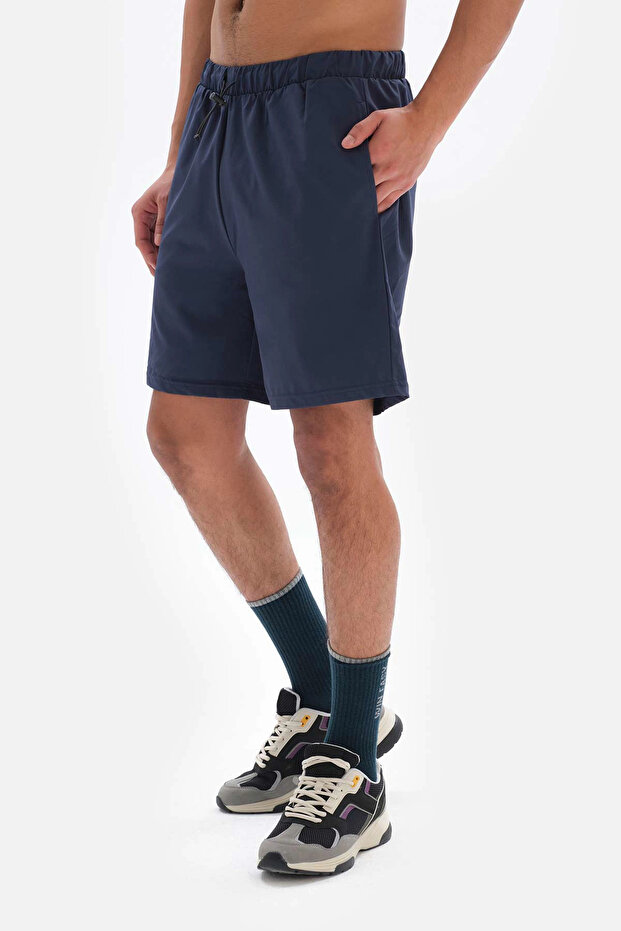 Lacivert Active Erkek Basıc Taytlı Şort - 6