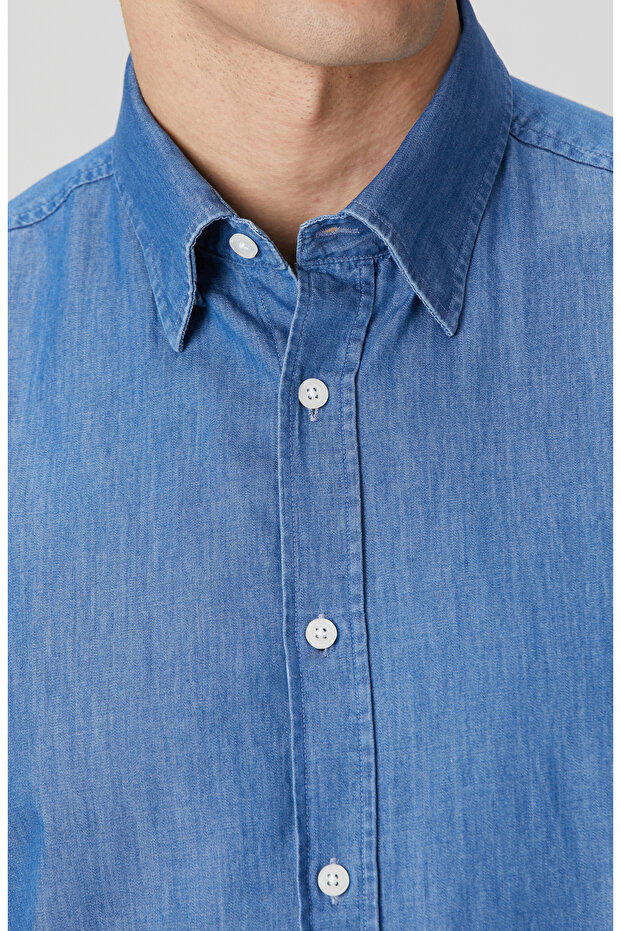 Açık Mavi Gömlek - 6