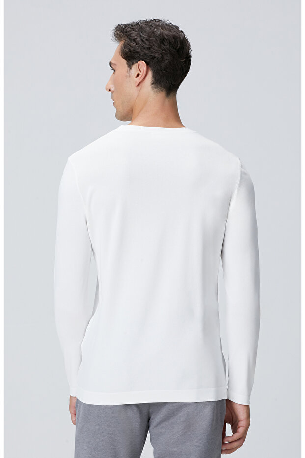 N-Tech Kırık Beyaz Kazak - 5