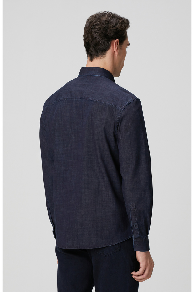 Lacivert Gömlek - 4