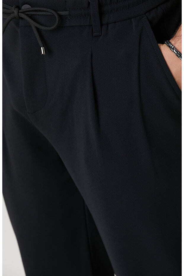 Siyah N-Tech Comfort Pantolon - 4