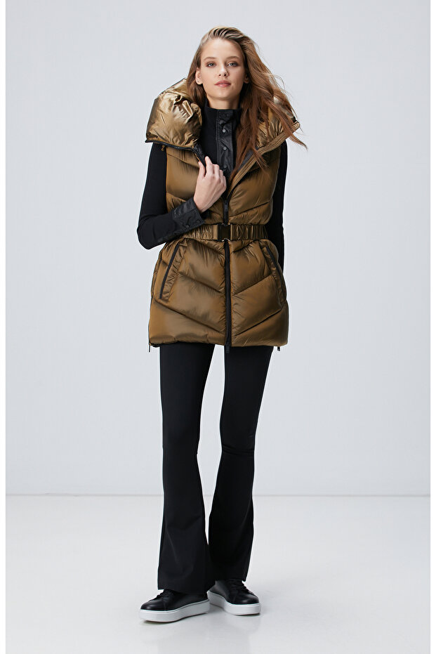 N-Tech Haki Casual Yelek - 3