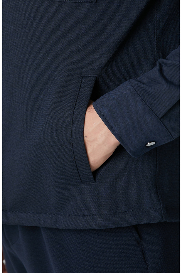 Lacivert Dış Gömlek - 7