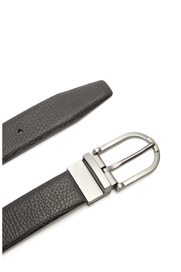 Siyah Erkek Deri Kemer - 2