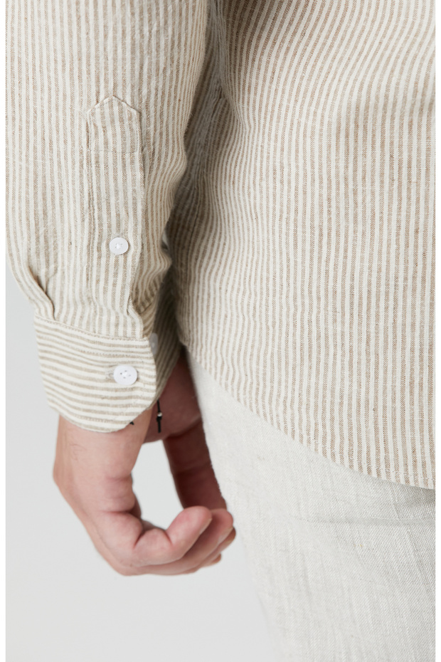 Vizon Keten Gömlek - 7