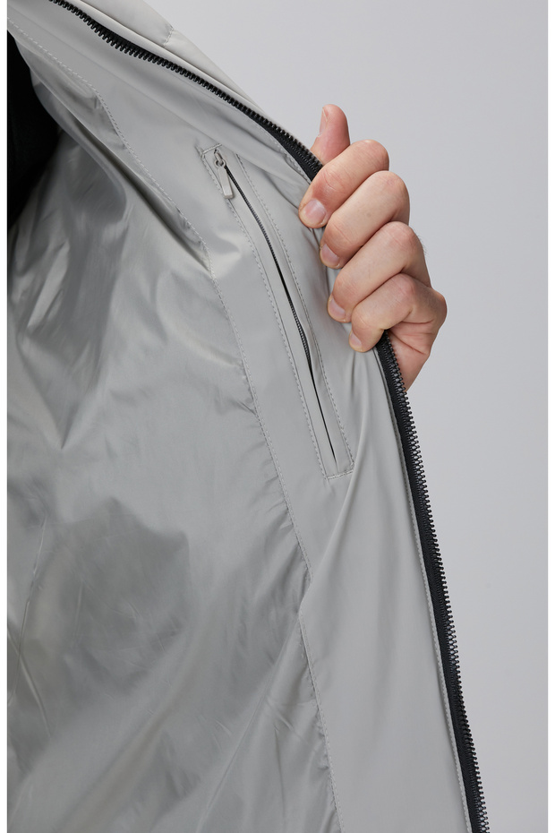 Taş N-Tech Dik Yaka Puffer Mont - 8