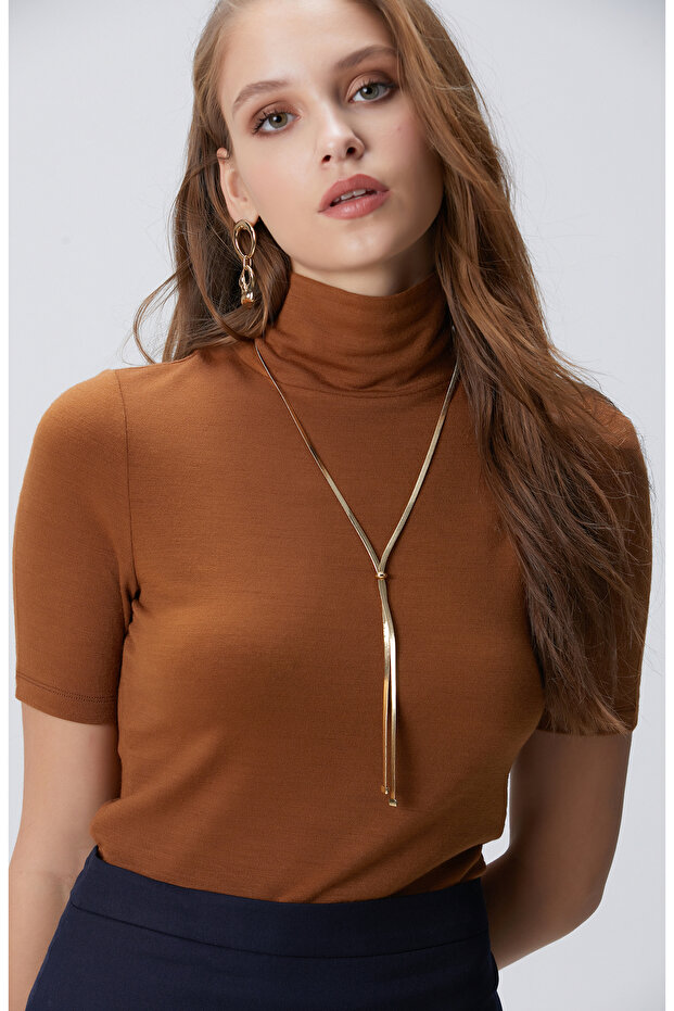 Gold Kadın Uzun Kolye - 2