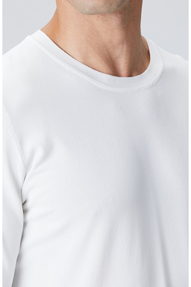 N-Tech Kırık Beyaz Kazak - 6