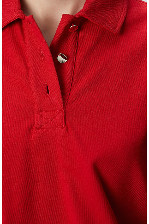 Kırmızı Sweatshirt - 7