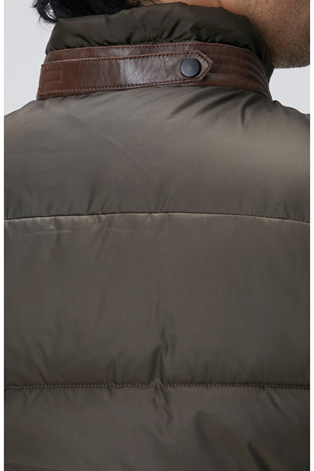 Haki Casual Yelek - 8