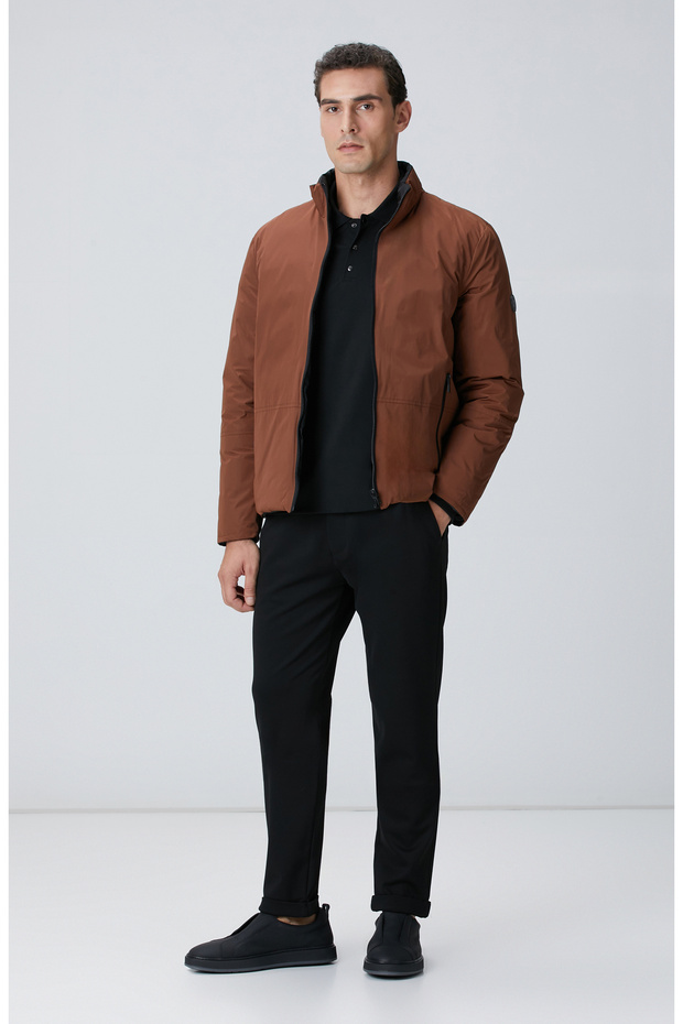 Siyah Jogger Örme Pantolon - 1