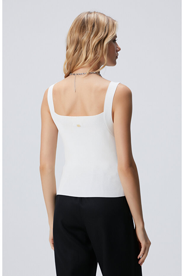 Kırık Beyaz Kazak - 5