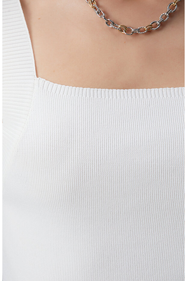 Kırık Beyaz Kazak - 6