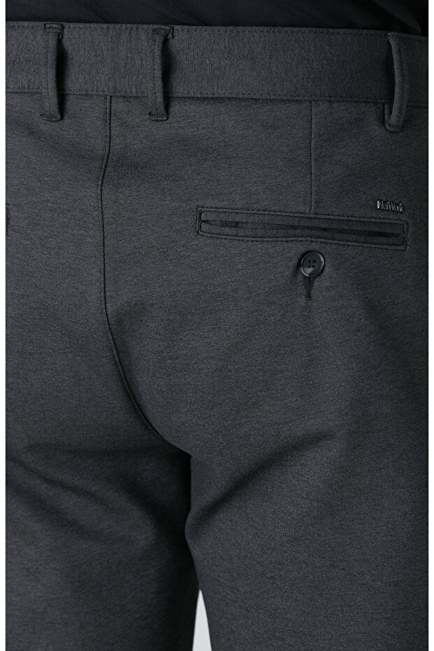 Antrasit Jogger Örme Pantolon - 5