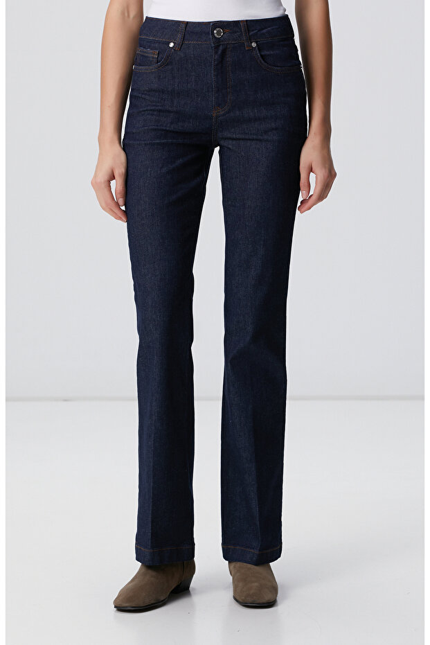 Indigo Denim Pantolon - 2