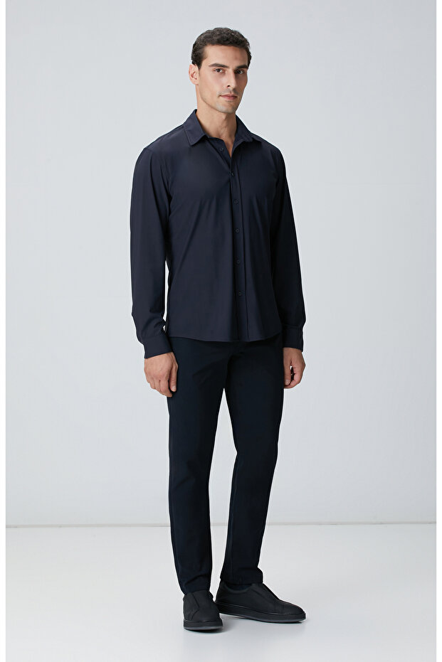 Lacivert Gömlek - 2