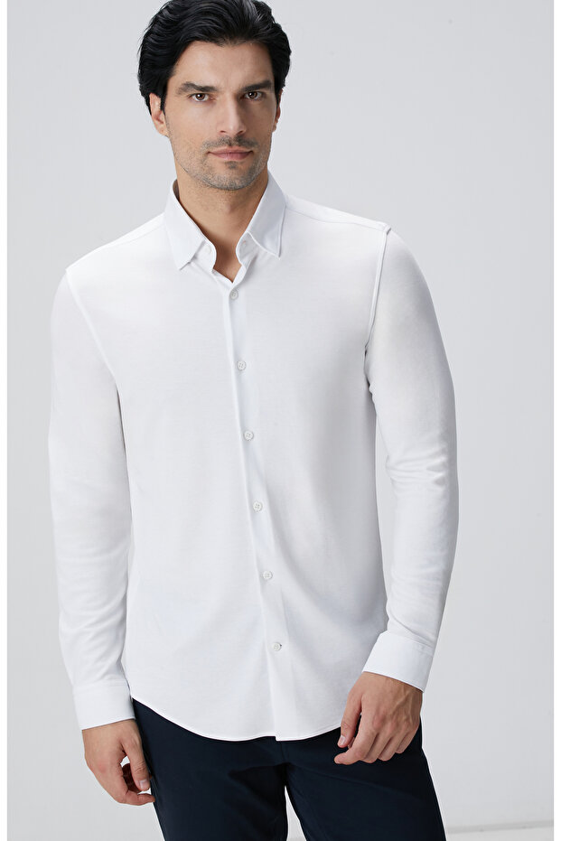N-Tech Beyaz Gömlek - 4