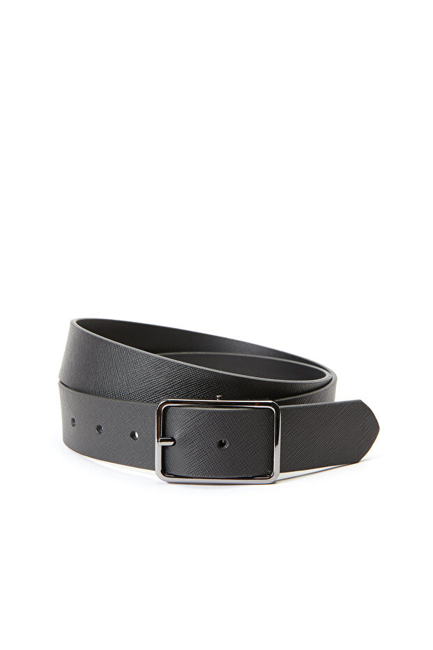 Siyah Erkek Deri Kemer - 1