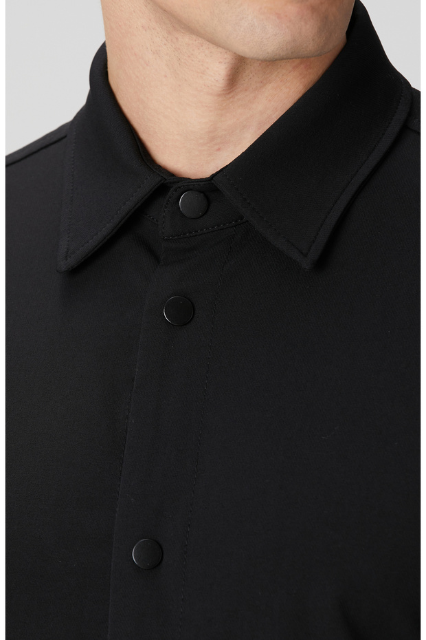 N-Tech Siyah Dış Gömlek - 6