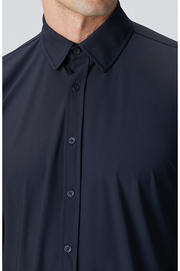 Lacivert Gömlek - 6