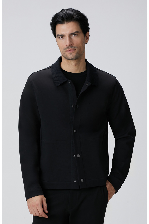 Siyah Dış Gömlek - 2