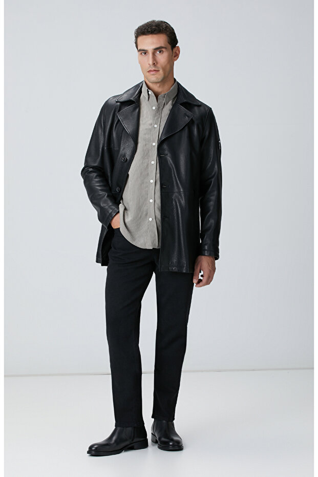 Siyah Denim Pantolon - 1