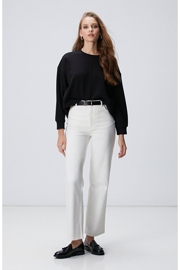 Siyah Sweatshirt - 3