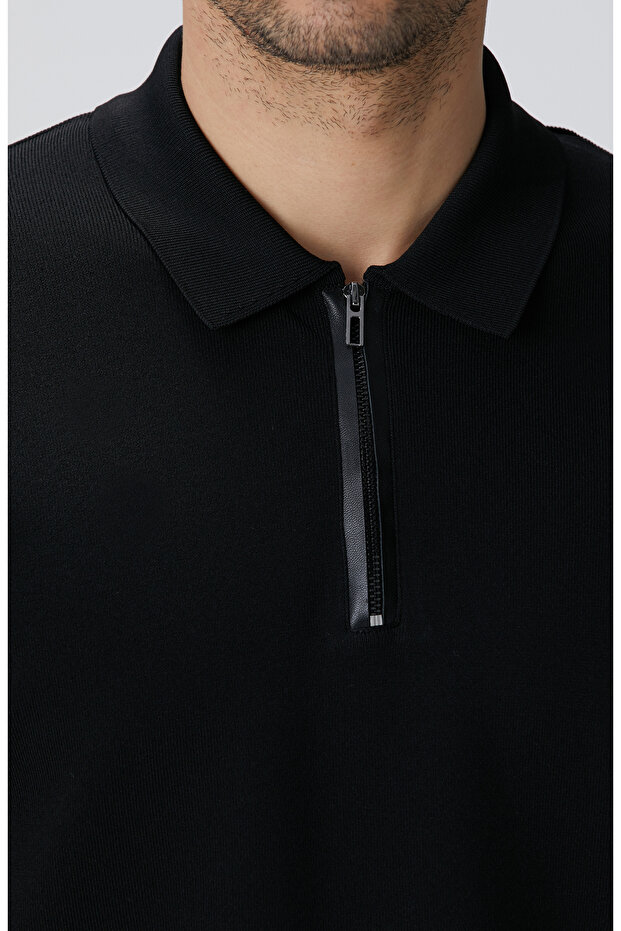 Siyah Triko Kazak - 6