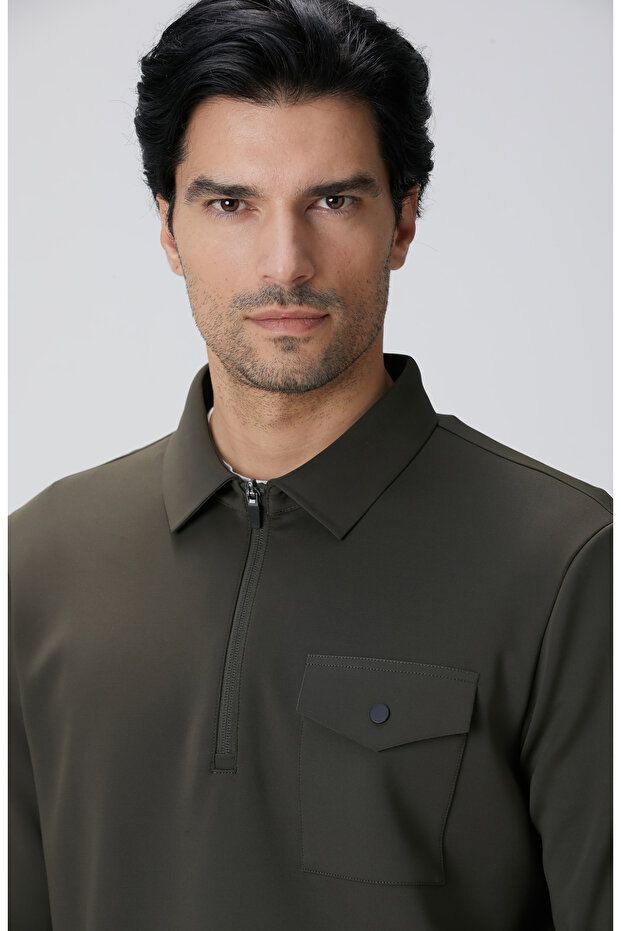 N-Tech Haki Sweatshirt - 7