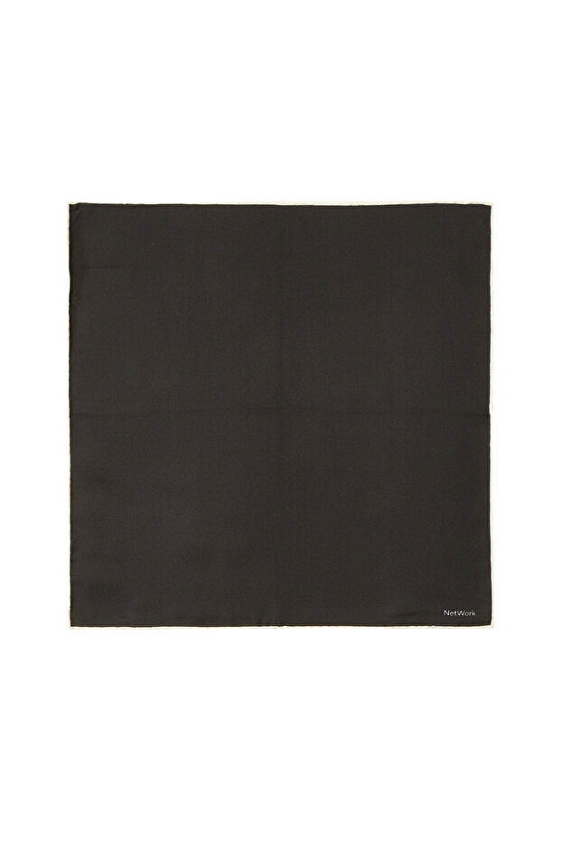 Lacivert Erkek İpek Mendil - 1