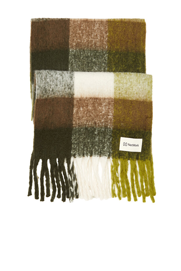 Yeşil Kadın Atkı - 3