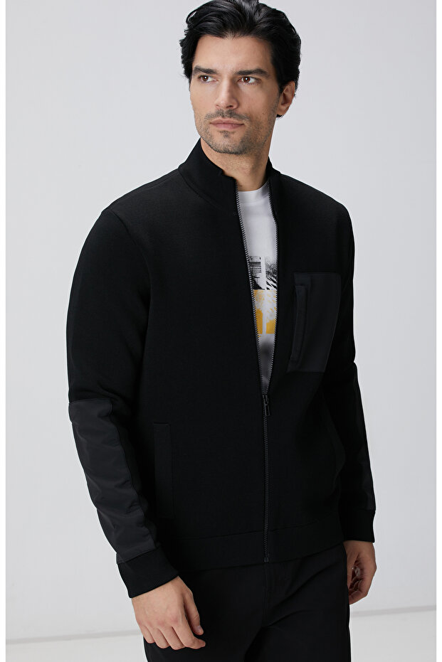 N-Tech Siyah Triko Mont - 2