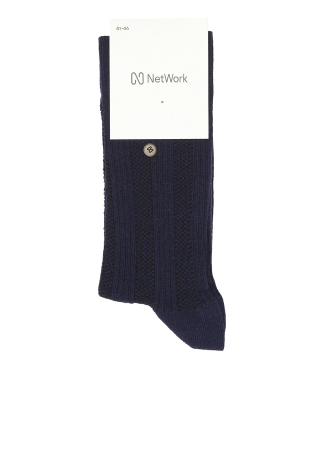 Lacivert Erkek Soket Çorap - 3
