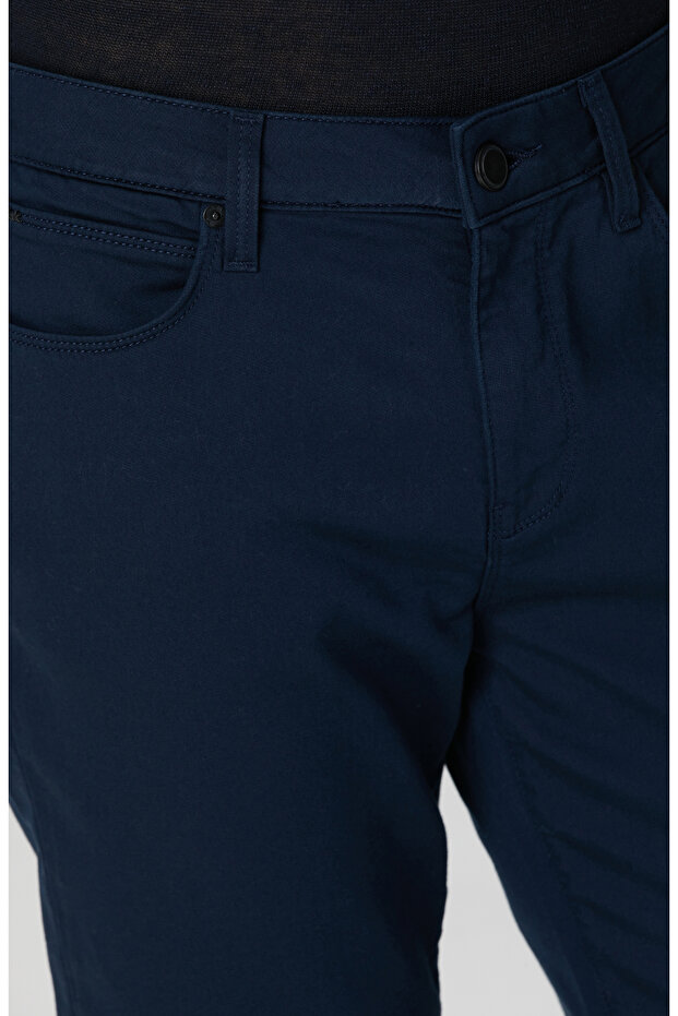 Lacivert Pantolon - 4