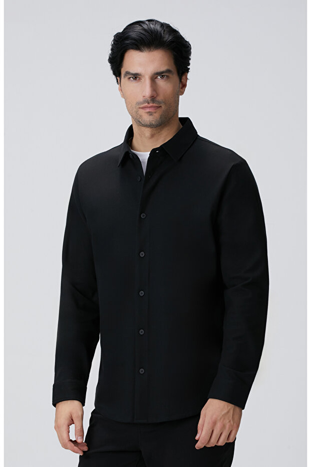 N-Tech Siyah Gömlek - 4
