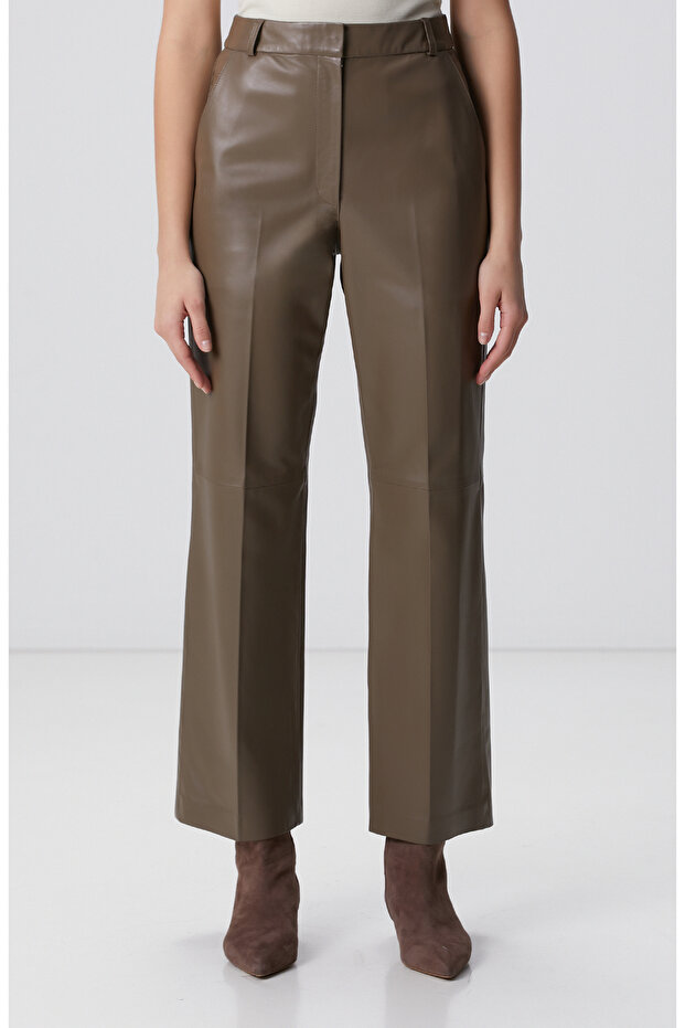 Vizon Deri Pantolon - 3