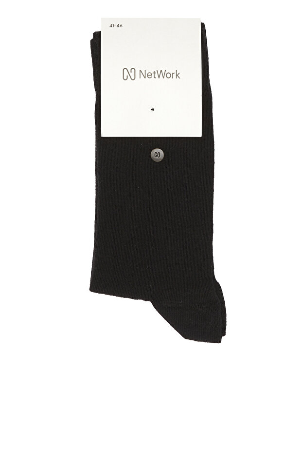 Siyah Erkek Soket Çorap - 3