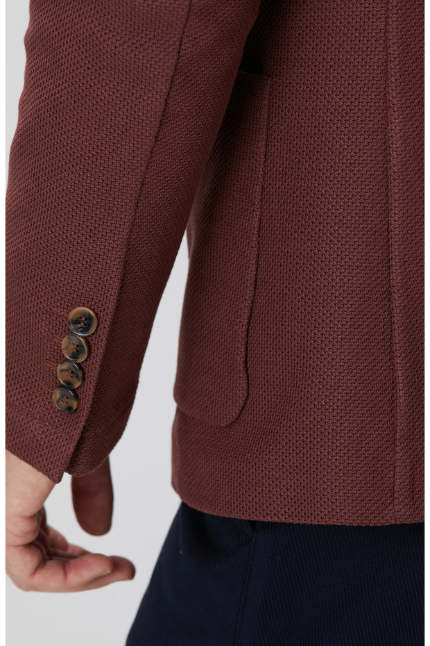 Tarçın Örme Ceket - 8