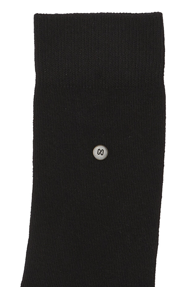 Siyah Erkek Soket Çorap - 2