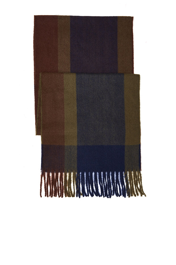 Yeşil Erkek Atkı - 2