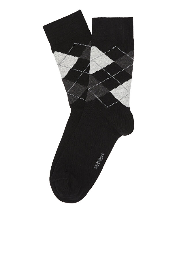 Siyah Soket Çorap - 1