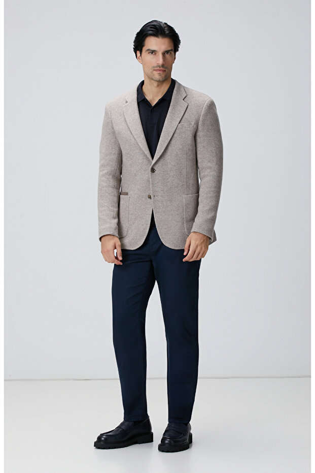 Lacivert Pantolon - 1