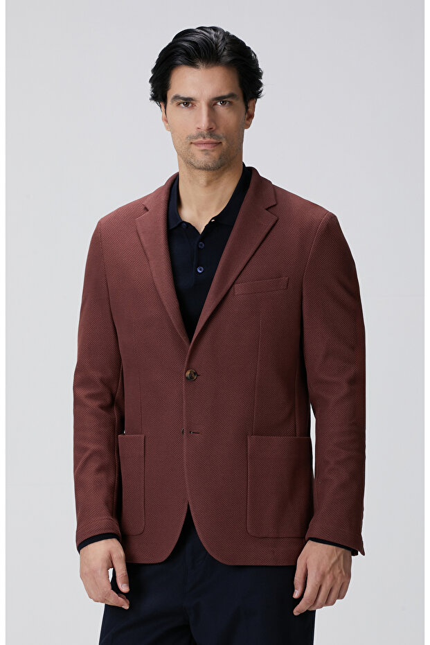 Tarçın Örme Ceket - 2