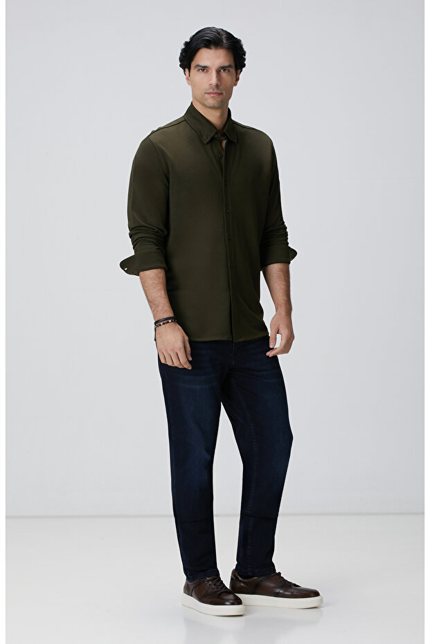 Haki Gömlek - 3