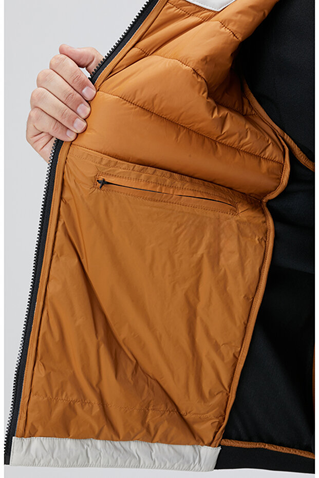 N-Tech Taş Puffer Mont - 8