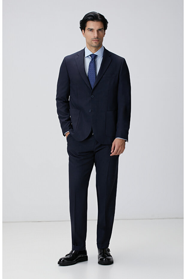 Lacivert Takım Elbise - 1