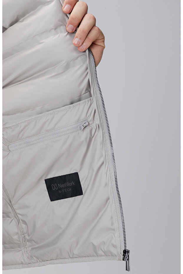 Taş Puffer Mont - 8