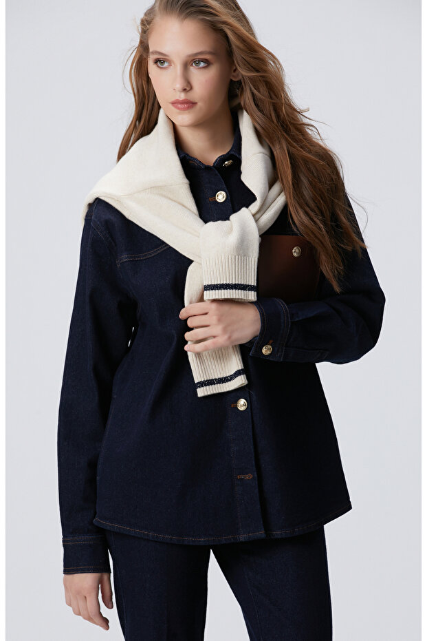 Mavi Denim Gömlek - 3