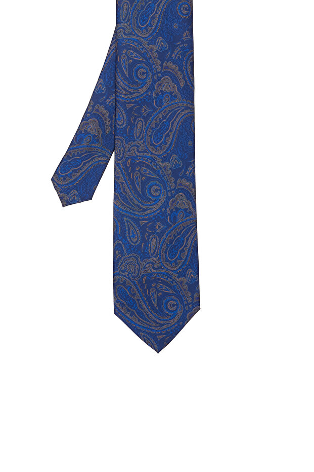 Renkli Desenli Kravat - 1